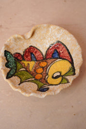 Italian ceramic fish plate