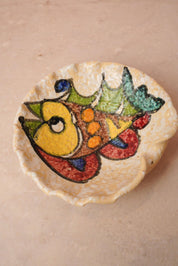Italian ceramic fish plate