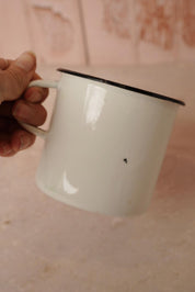 Vintage Enamel Mug USSR 1967