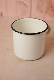 Vintage Enamel Mug USSR 1967