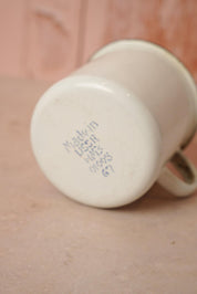 Vintage Enamel Mug USSR 1967