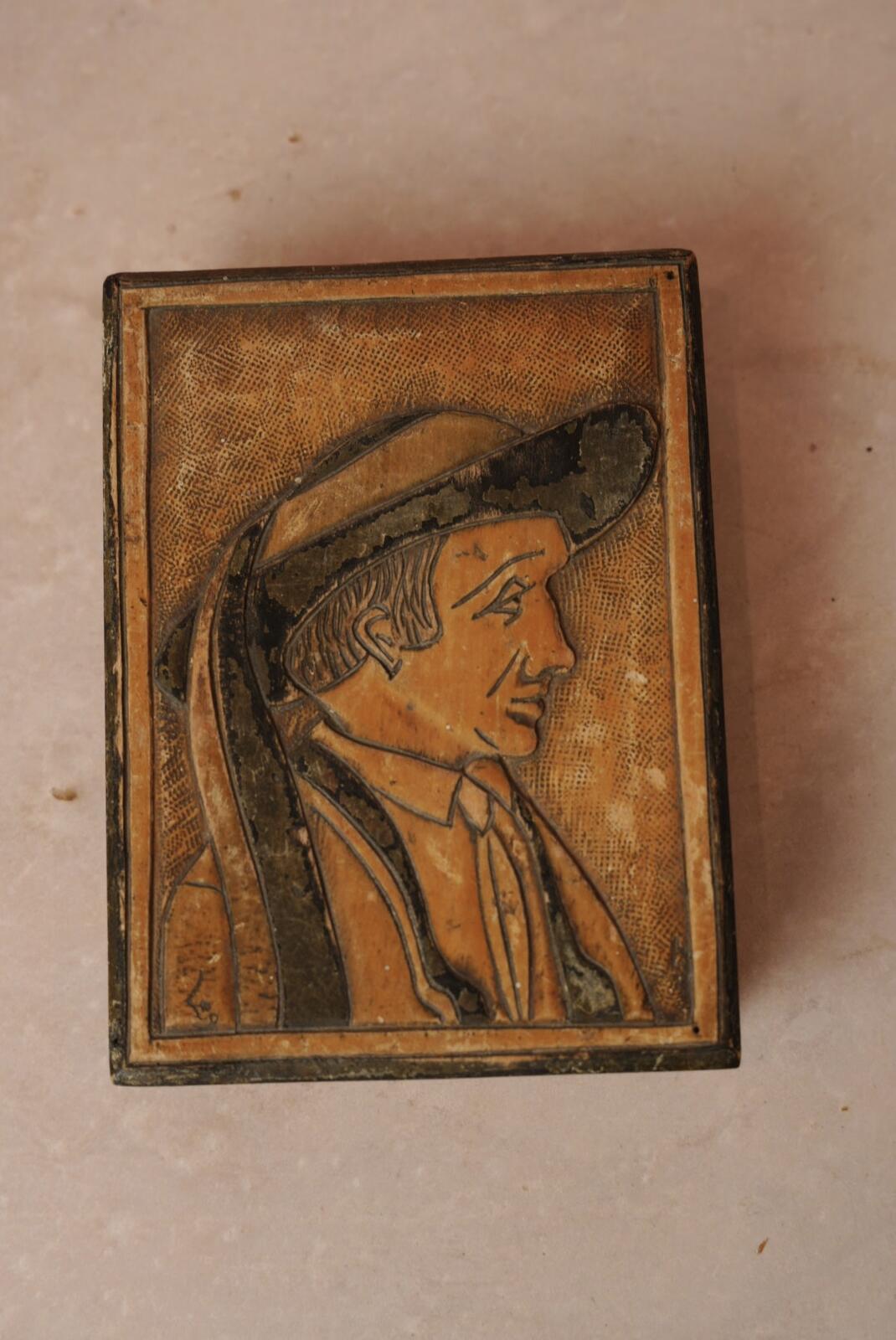 Carved Wooden Trinket Box