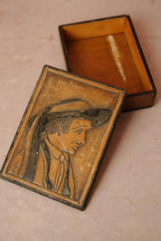 Carved Wooden Trinket Box