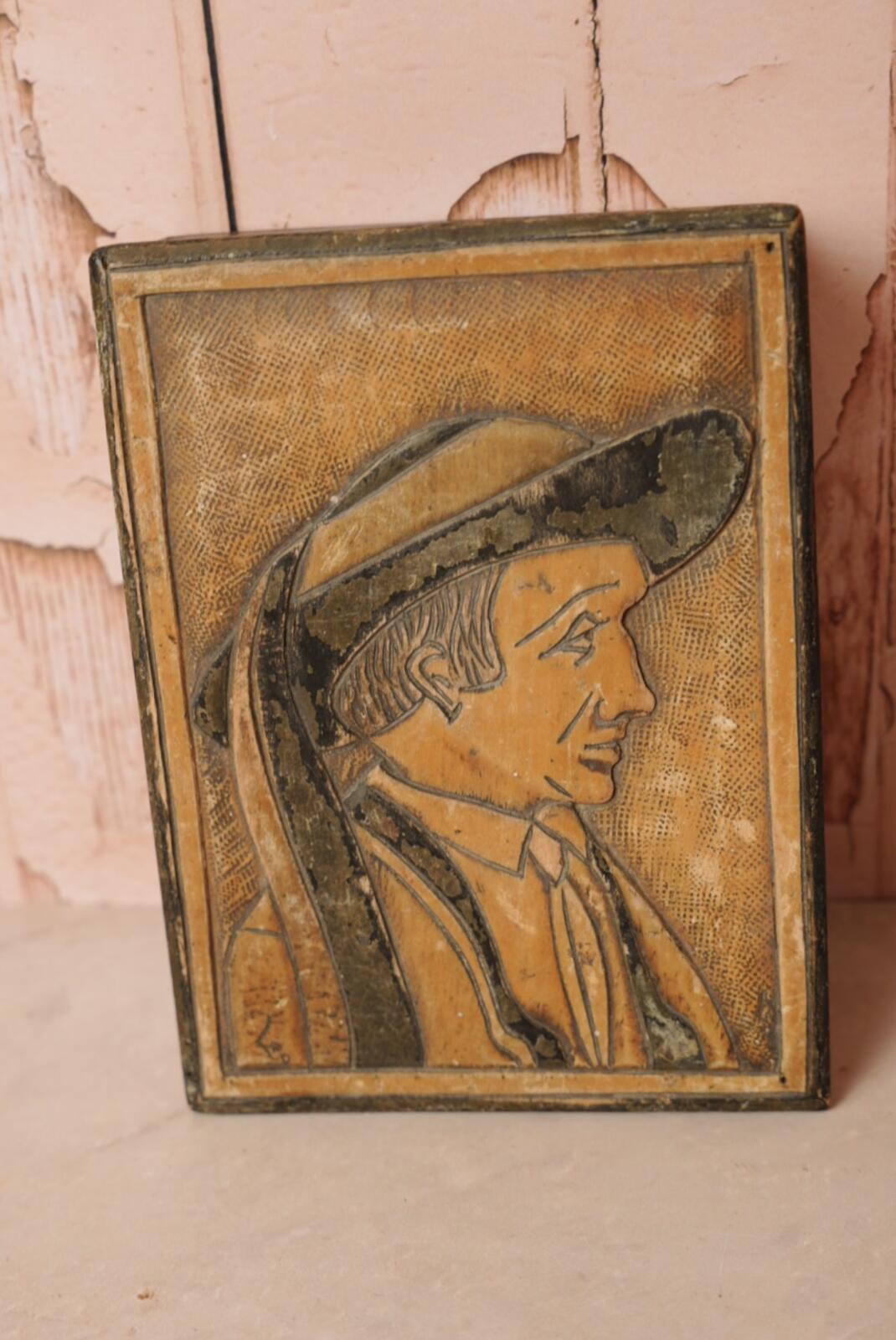 Carved Wooden Trinket Box