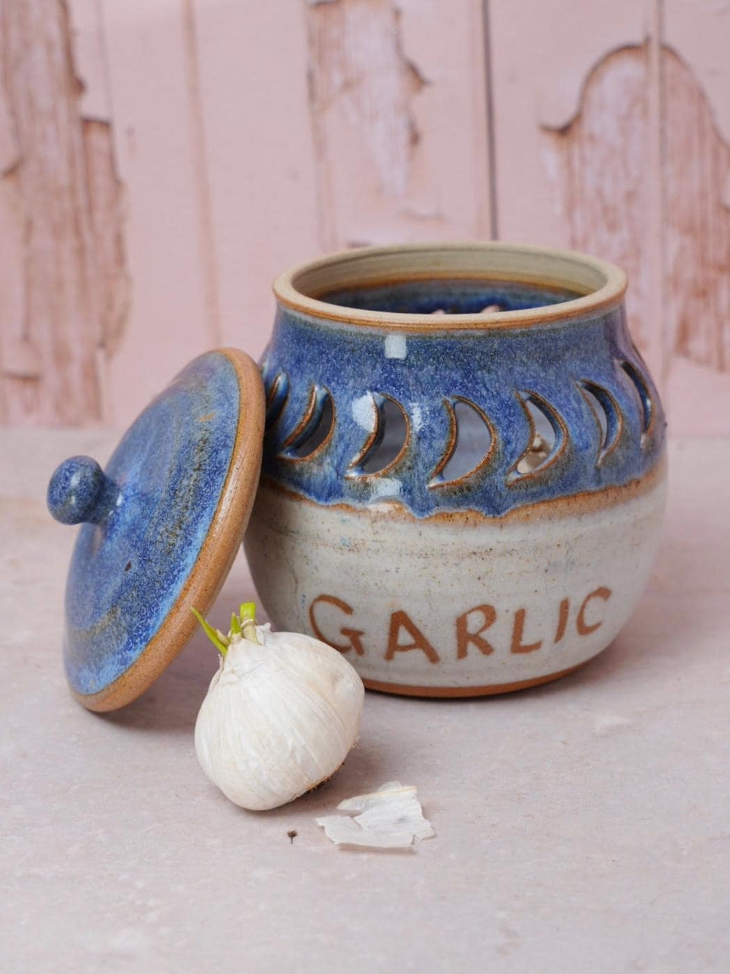 Canterbury Pottery Garlic Keeper