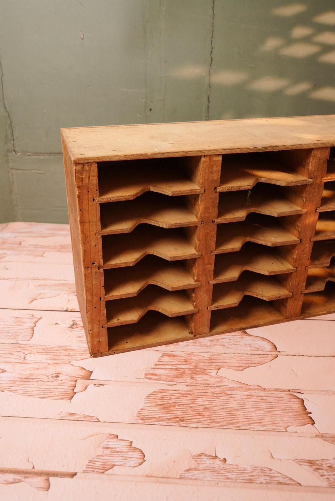 Vintage Wooden Ink Pad Holder