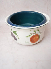 Vintage Habitat Jardin de France Enamel Planter