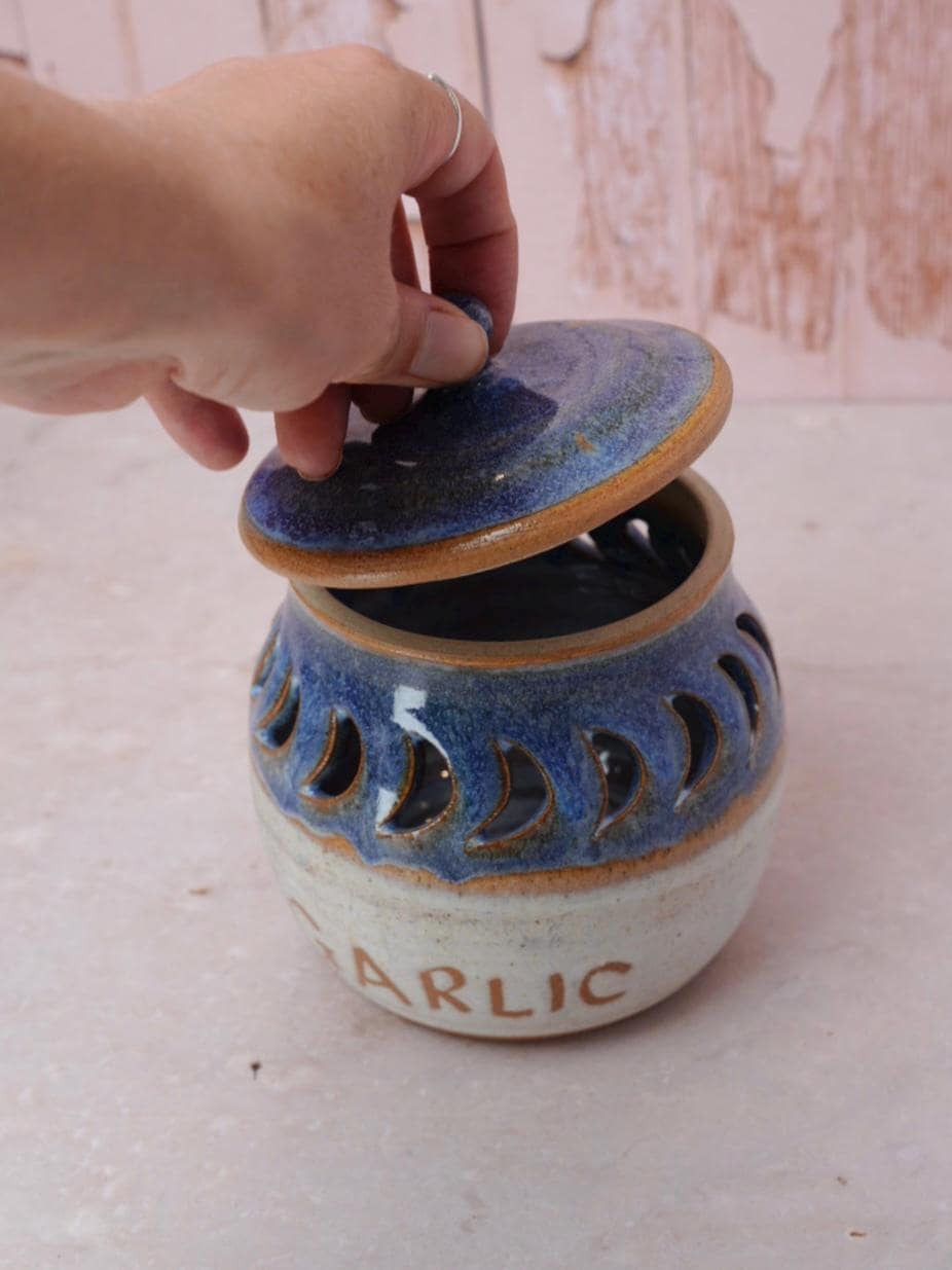 Canterbury Pottery Garlic Keeper