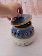 Canterbury Pottery Garlic Keeper