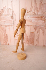 Vintage Wooden Artist Mannequin