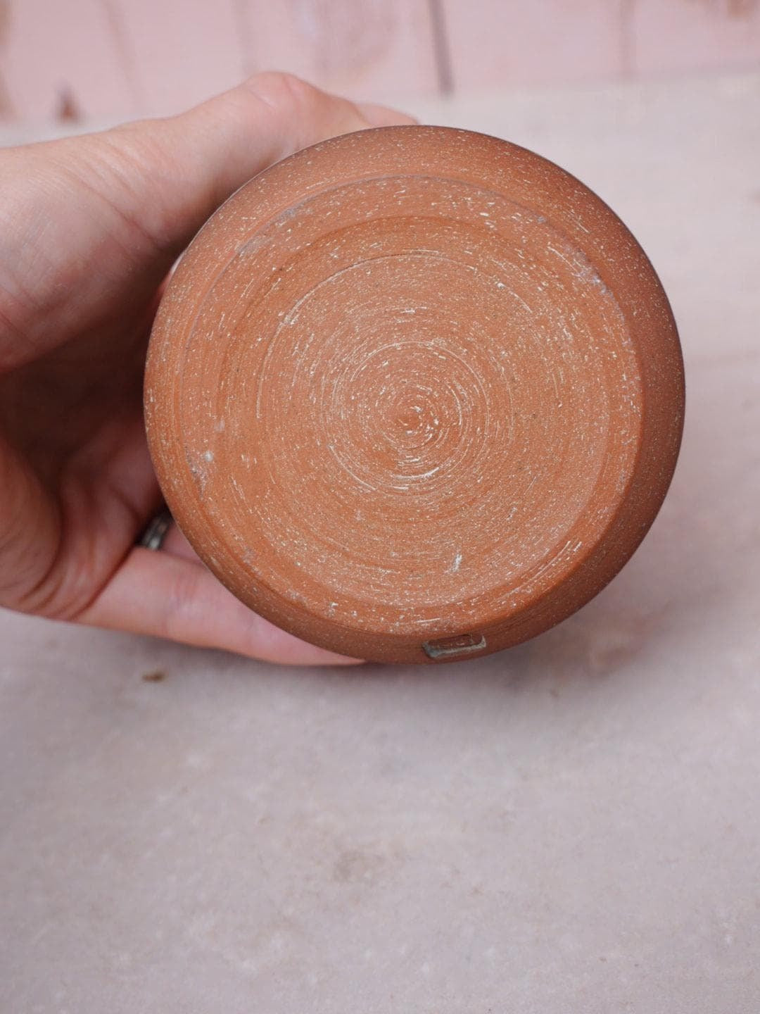 Green Studio Pottery Lidded Jar