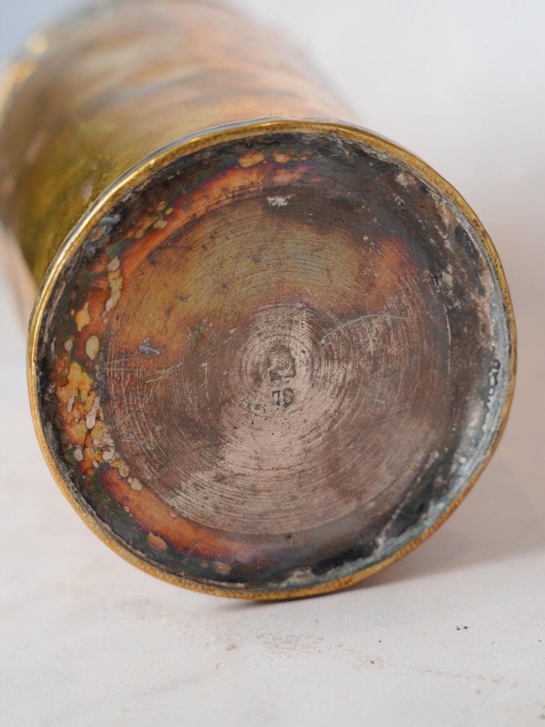 Pair of Vintage Brass Vases