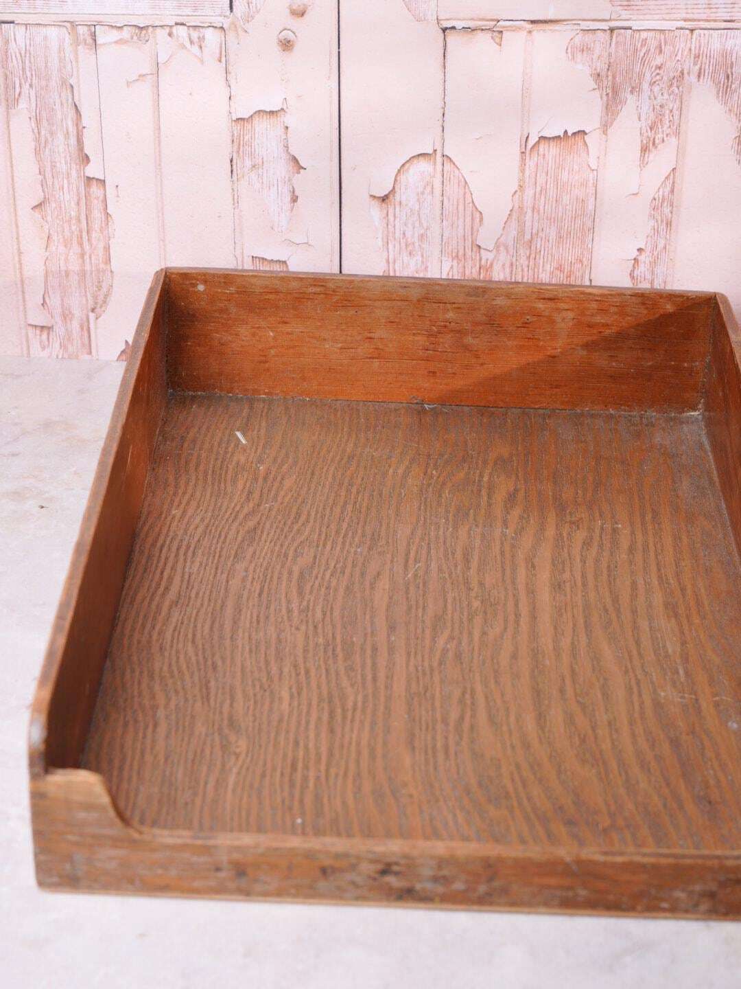 Wooden Desk Tray