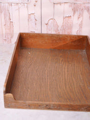 Wooden Desk Tray