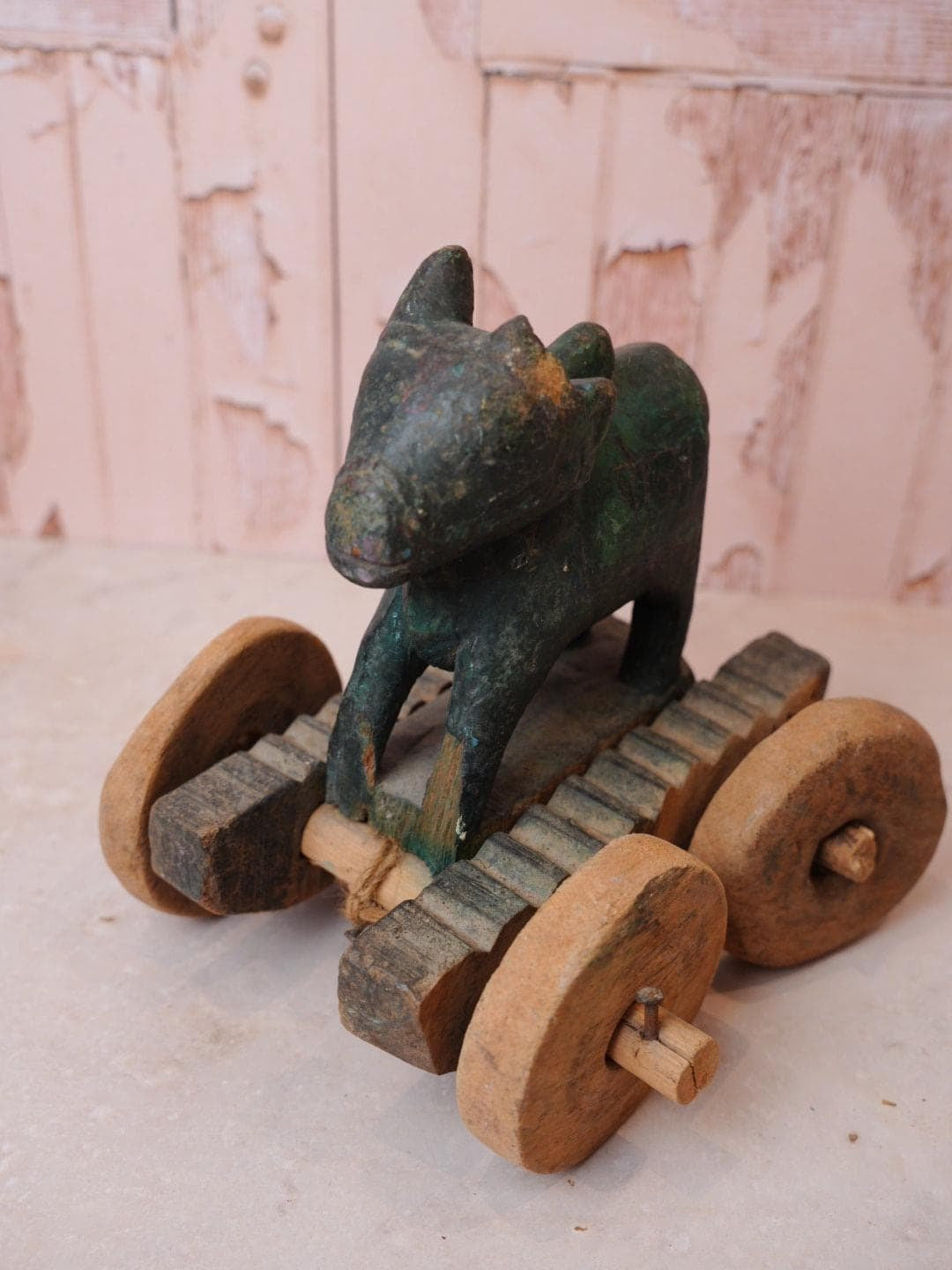 Antique Indian Nandi Bull Toy