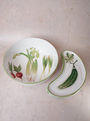 Italian Vegetable Ceramic Set