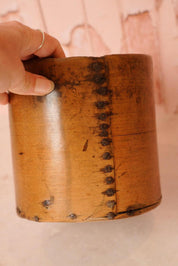 Antique Wooden Dry Measure