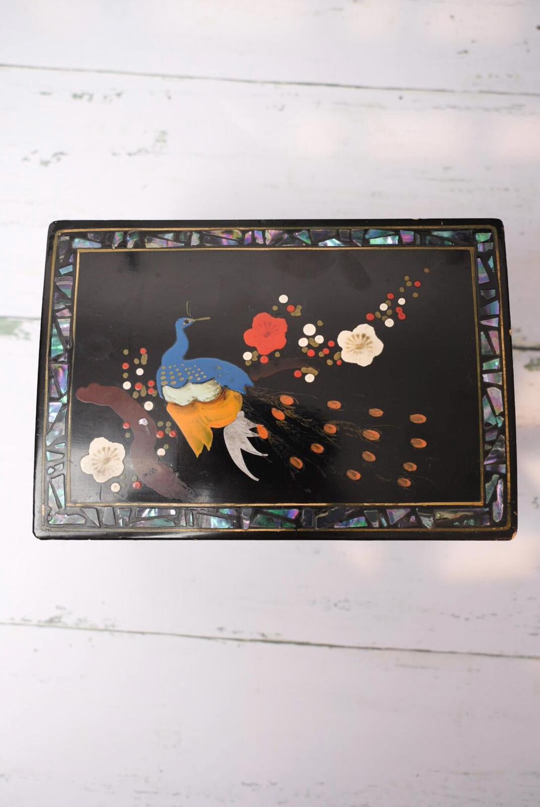 Japanese Lacquer Jewellery Box