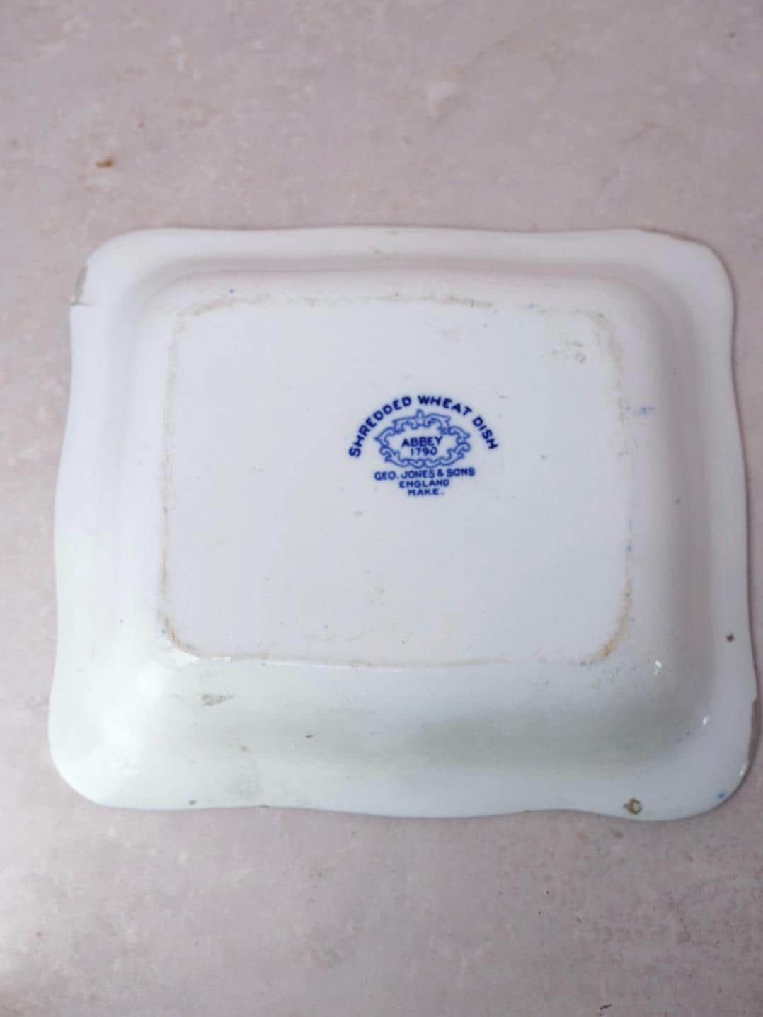 George Jones Abbey 1790 Shredded Wheat Dish
