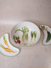 Italian Vegetable Ceramic Set