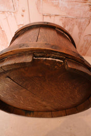 Wooden Firkin Flour Bucket
