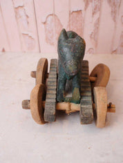 Antique Indian Nandi Bull Toy