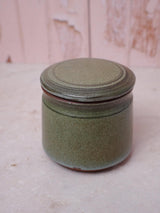 Green Studio Pottery Lidded Jar