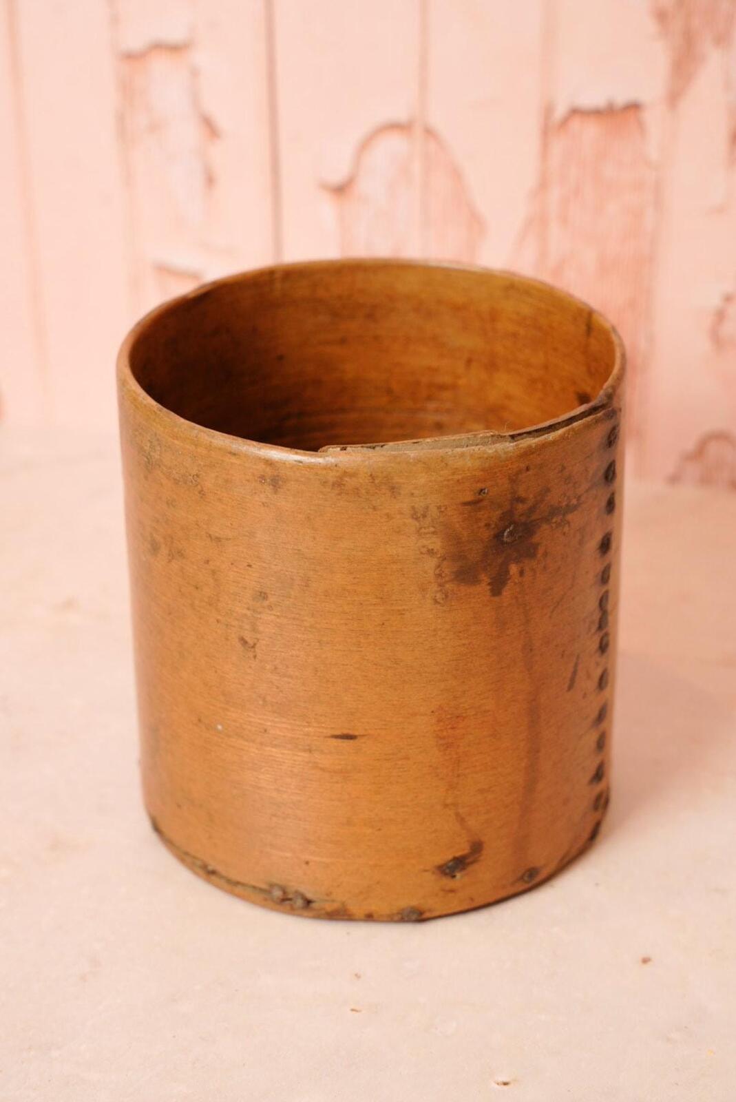 Antique Wooden Dry Measure