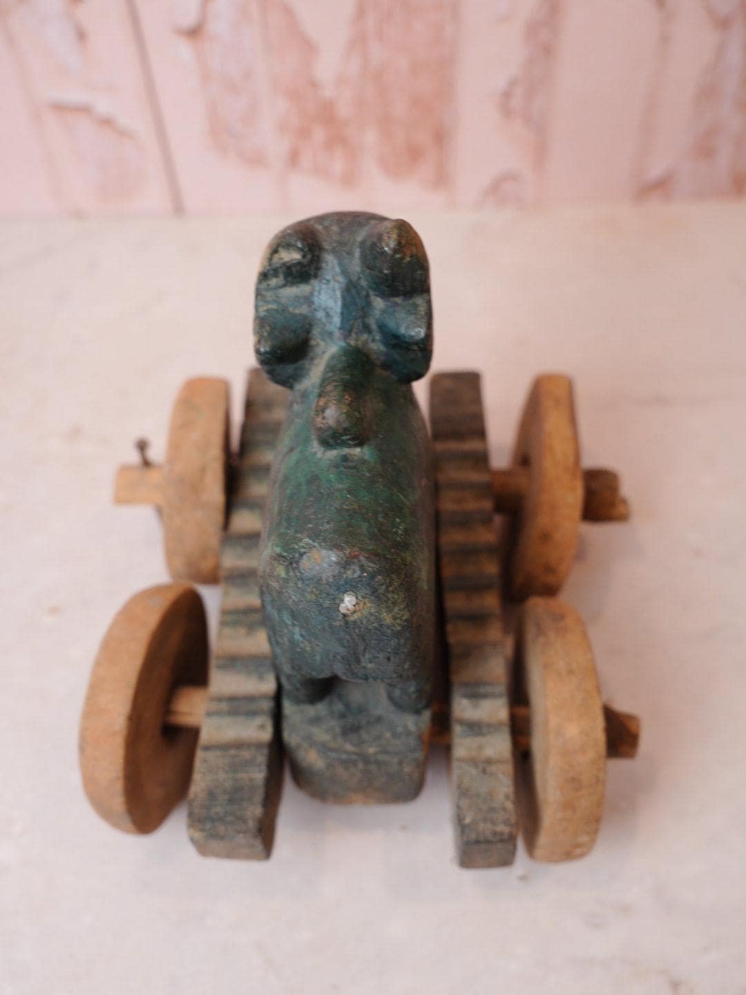 Antique Indian Nandi Bull Toy
