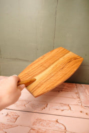 Vintage Wooden Cheese Board With Handle