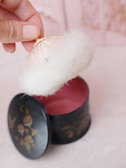 Antique Powder Puff Box