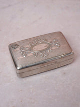 Silver Tone Trinket Box