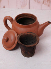 Terracotta Clay Teapot