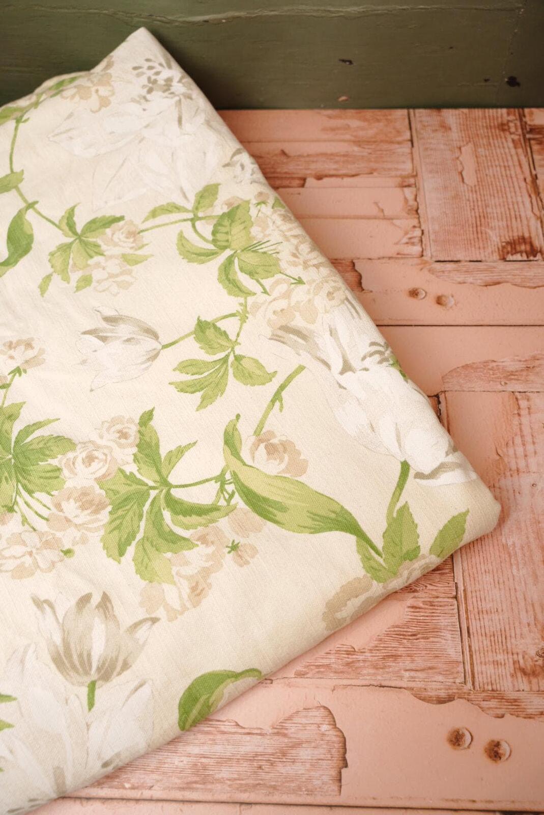 Laura Ashley Green Floral Bedspread