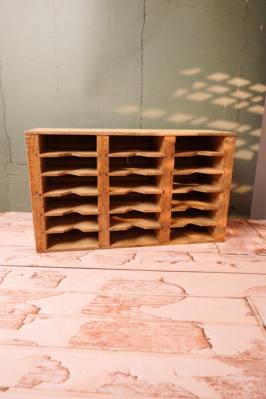 Vintage Wooden Ink Pad Holder