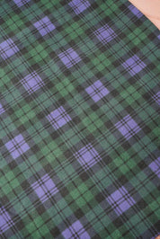 Vintage Green Blue Tartan Tablecloth