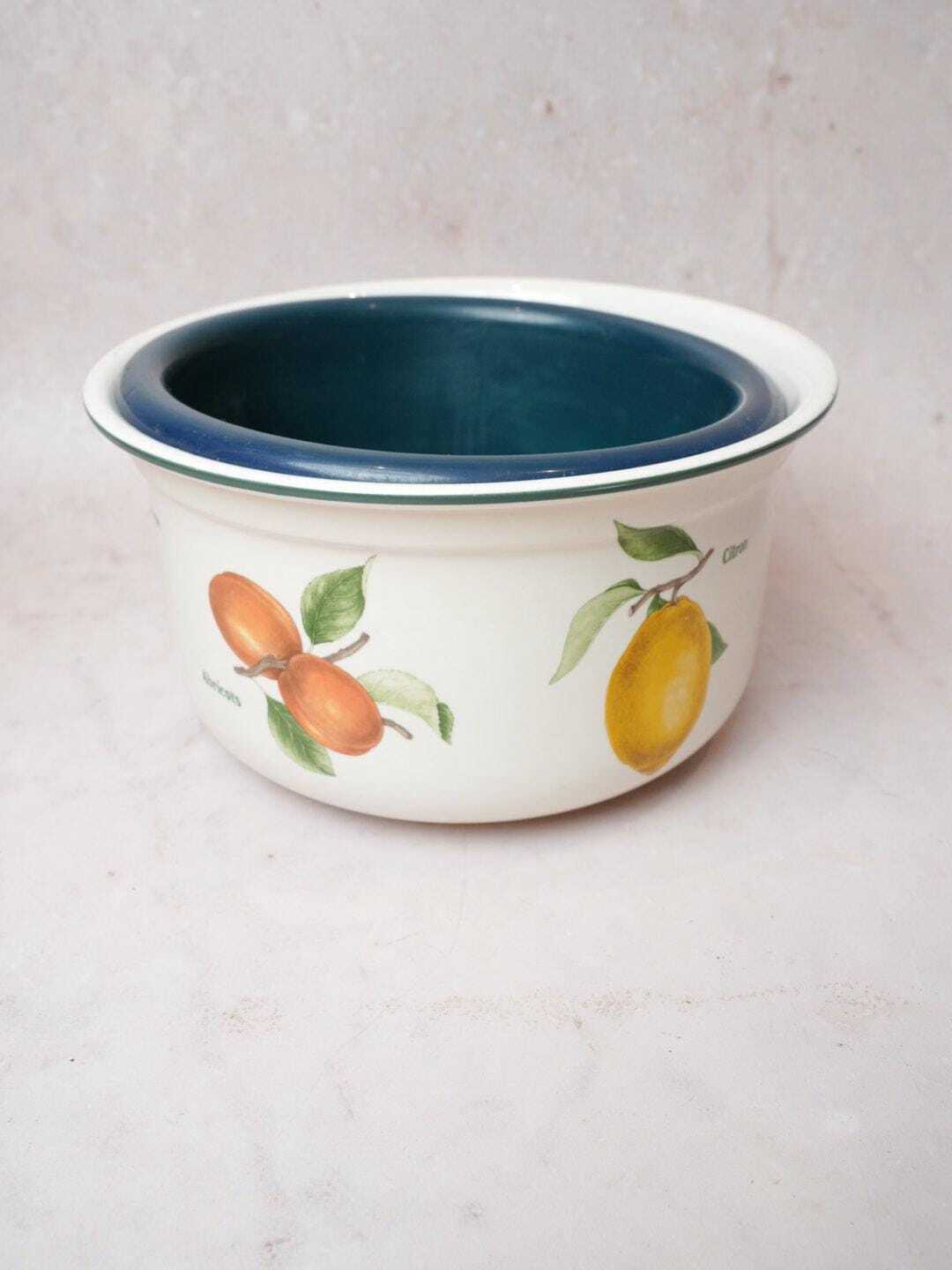 Vintage Habitat Jardin de France Enamel Planter